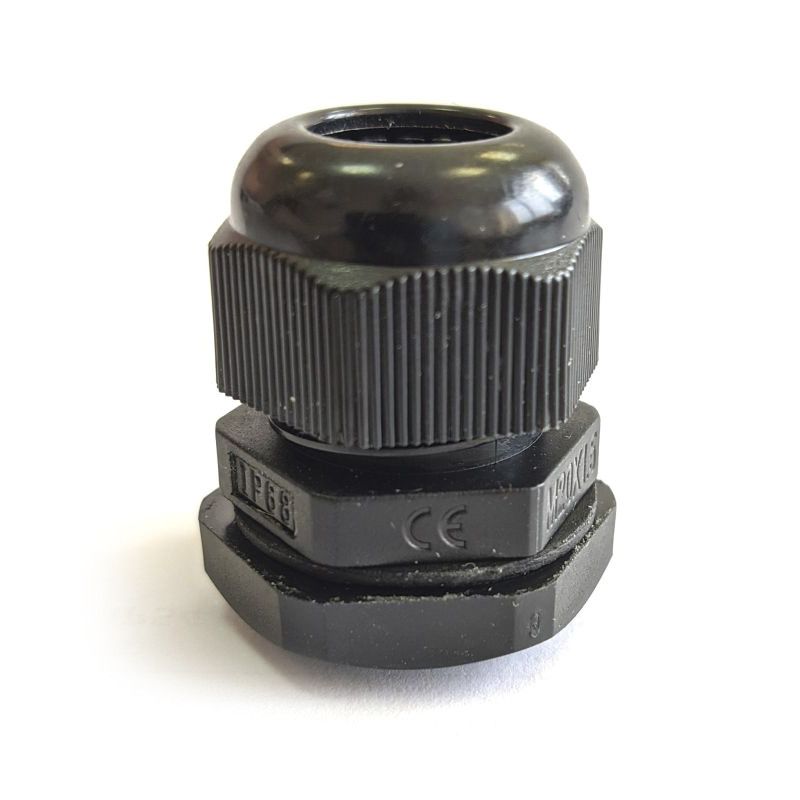 Сальник MG 25 пластик IP68 черный ГОФРОМАТИК