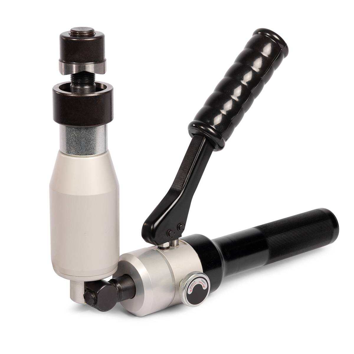 ПГРОп-60А Пресс гидравлический ручной прямой алюминевый для пробивки отверстий в стальных листах