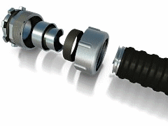 Резьбовой крепежный элемент с наружной резьбой РКН-38 У2 IP54 ГОФРОМАТИК