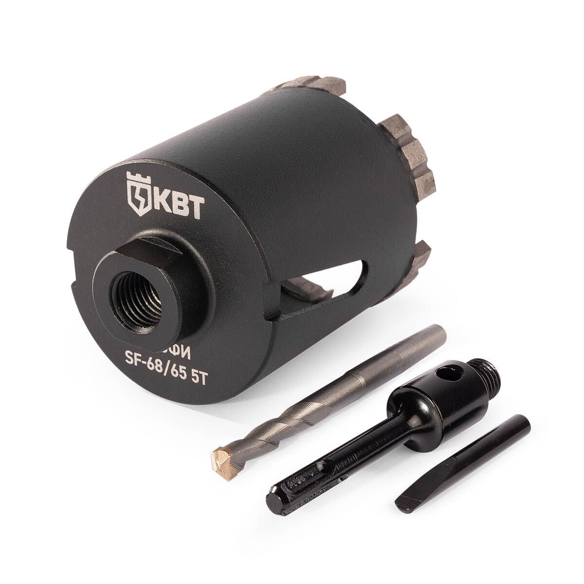 Коронка SF-68/65 5T с адаптером SDS-Plus серия ПРОФИ