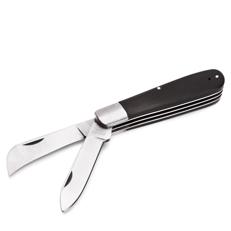 НМ-07 Нож монтерский малый складной с двумя лезвиями 